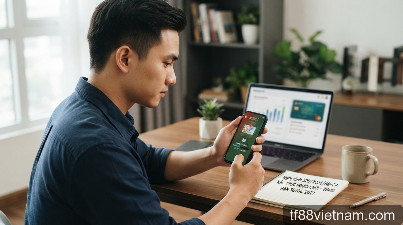 Nghị định 320/2026/NĐ-CP: Lộ trình xác thực tài khoản giao dịch điện tử bắt buộc cho người chơi